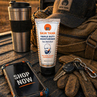 Skin Tank Triple Duty Moisturiser – Australian made men's moisturiser built for farmers, tradies and blokes who work outdoors