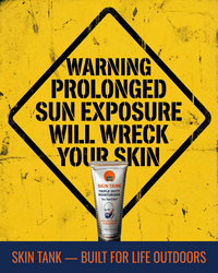 Skin Tank - warning prolonged sun exposure will wreck your skin